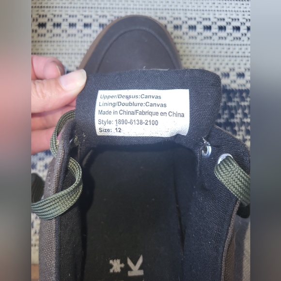 Men's Size 12 Green Canvas Zoo York Shoes - Picture 5 of 6